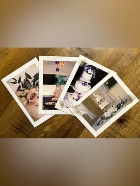 Photo Greeting Cards - Wedding Cakes - Set of 4